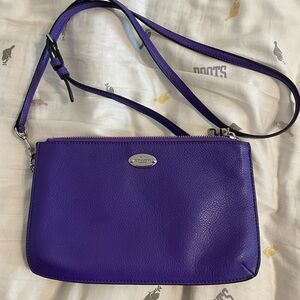 Coach Vibrant Purple Crossbody Bag